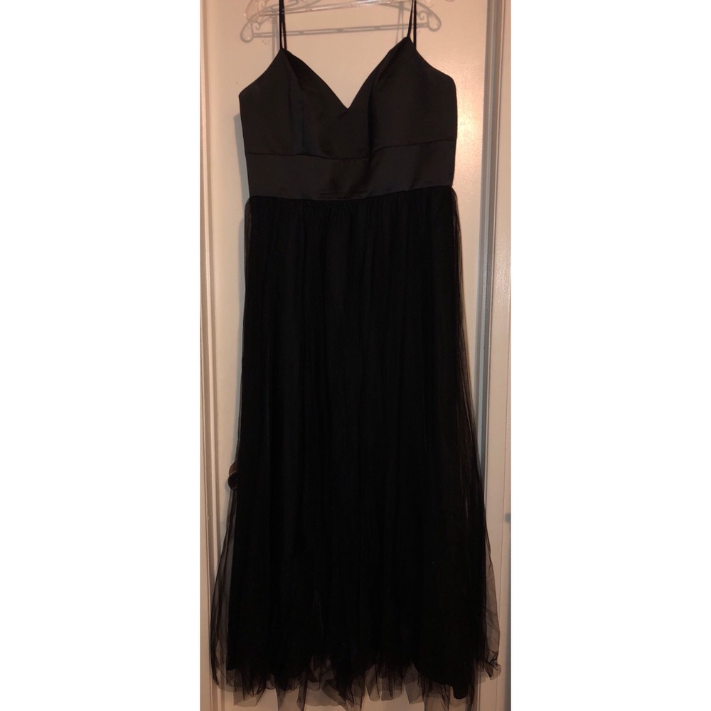 Long black formal dress